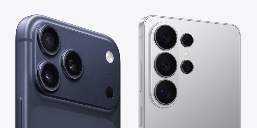 Камеры iPhone 17 Pro Max и Samsung Galaxy S26 Ultra